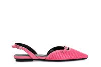 destalonado de paja tejida hot pink