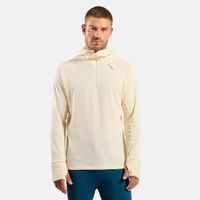 odlo x-alp midlayer  camiseta de running hombres - crema