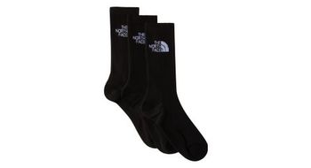 3 pares de calcetines the north face multi sport negros