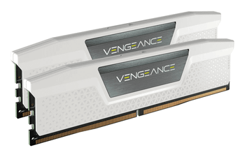MEMORIA CORSAIR DDR5 32GB 2X16GB PC6400 VENGEANCE BLANCA CMK32GX5M2B6400Z32W