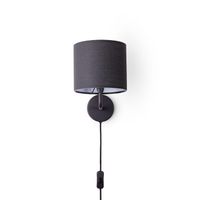 aplique de pared elio negro