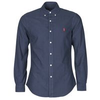polo ralph lauren camisa manga larga chemise cintree slim fit en oxford leger type chino col boutonne para hombre