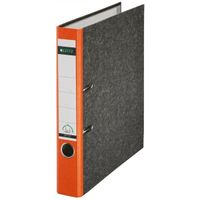 leitz 1050 archivador a4 carton naranja 50 mm