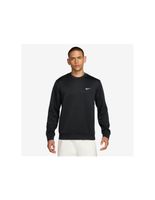 camiseta de fitness nike df hyverse flc crew hombre negrogris
