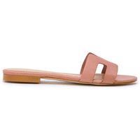 narf sandalias ca 380 en piel vaqueta nude para mujer
