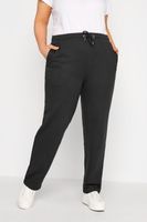 joggers negros pernera recta mujer curvy y tallas grandes yours