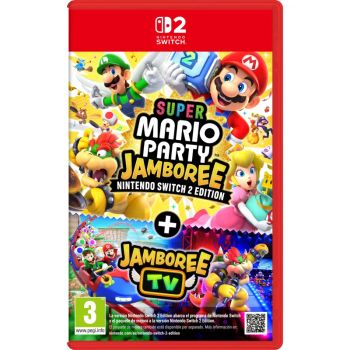 SUPER MARIO PARTY JAMBOREE NINTENDO SWITCH 2 EDITION + JAMBOREE TV JUEGO FÍSICO PARA NINTENDO SWITCH2 VERSIÓN ESPAÑOLA