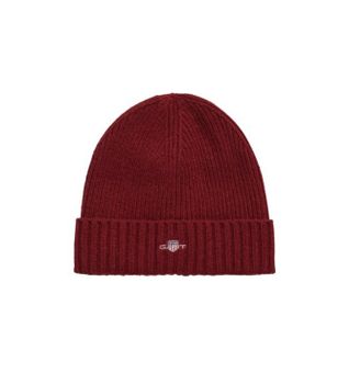Gant para hombre. 9910023 Gorro de lana Shield rojo (OSFA), Casual