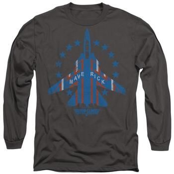 Top Gun Camiseta manga larga Maverick para mujer