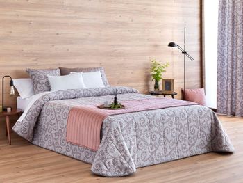 Cubre cama plano, cero relleno, confecciones paula cazorla