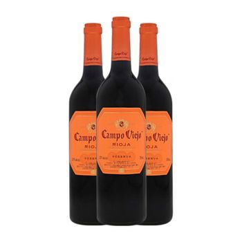 Campo Viejo Vino Tinto Negre Rioja Reserva 75 Cl 14% Vol. (pack De 3 Unidades)