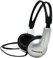 koss ur10 auriculares alambrico diadema musica negro plata