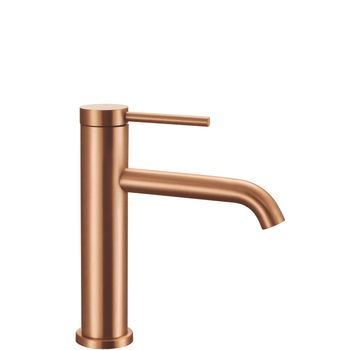 Grifo De Lavabo Rea Clif Brush Copper Low