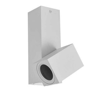 Foco aluminio color blanco serie nerja 12cm