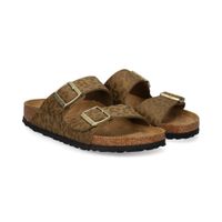 birkenstock sandalias planas mujer - beige talla 41n