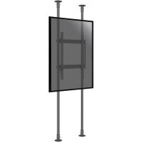 kimex soporte de suelo-techo modo retrato para tv 50- 100 altura 240cm vesa 600x900 max 90kg