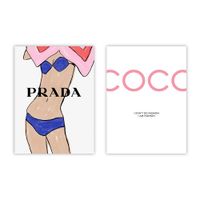 set de 2 posters 103 30x40 cm
