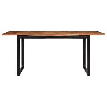 Mesa De Comedor | Mesa De Cocina 180x90x75 Cm Madera Maciza Acacia