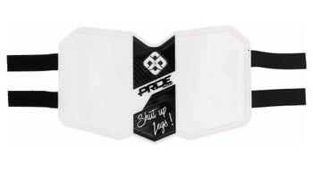 Placa de cuadro pride racing negro   blanco