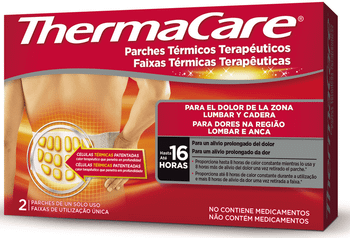 Thermacare Lumbar y Cadera 2 Parches para el dolor