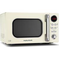 morphy richards accents 511501 compact solo microwave - cream cream