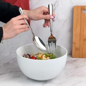 Cubiertos de servicio 18/0 acero