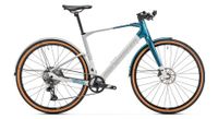 mondraker dusty x bicicleta electrica urbana sram apex 12s 350 wh 700 mm gris azul