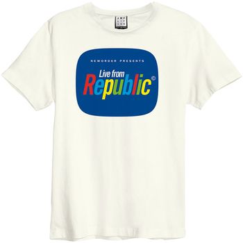 Amplified Clothing Camiseta Live From Republic para mujer