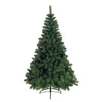 arbol de navidad verde frondoso decoracion navidena clasico plastico 150 cm  420 puntas