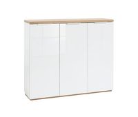 zapatero con 3 puertas y 4 estantes mundi - conforama