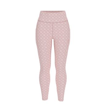 Guess Athleisure Jogger Peony Logomania Legg Rosa V5YB18 MC03W-P6FO