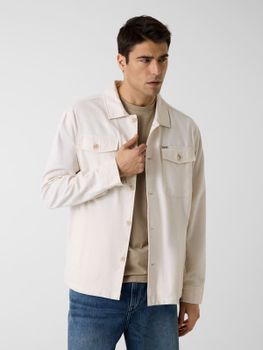 Sobrecamisa De Mezcla De Algodón