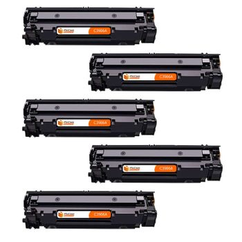 PcCom Essential HP C3906A/06A Tóner Compatible Negro Pack 5
