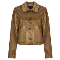 only chaqueta onltulip life faux suede para mujer
