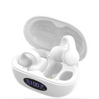 kinsi i113 auriculares inalambricos bluetooth clip ear blancos