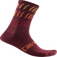 castelli mid winter 18 socks - sm - bordeaux