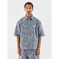 project x paris camisa manga corta - para hombre