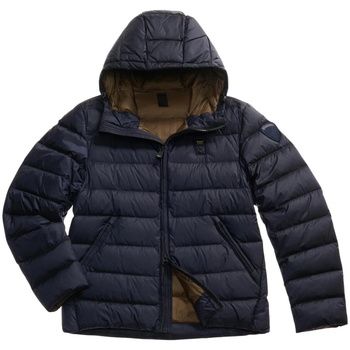 Blauer Abrigo de plumas q-nol-70584 para hombre