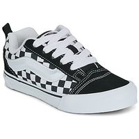 vans zapatillas knu skool checkerboard blacktrue white para nina