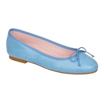 Bailarina piel azul celeste