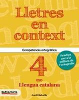 lletres en context quadern dortografia 4t eso
