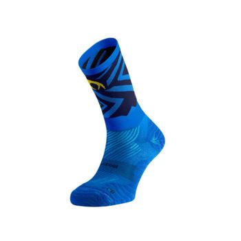 Calcetines Lurbel Tiwar Five Maratón Valencia Azul Negro, Talla M