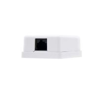 nanocable roseta de superficie 1x rj45 cat 5e utp blanca
