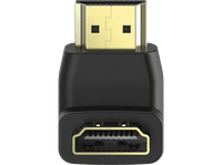 adaptador cable - hama 00205165 hdmir hembra macho angular negro