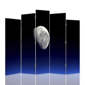 Biombo Full Moon - Separador De Ambientes Cm. 180x180 (5 Paneles)