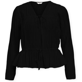 Object Blusa Top Brea Re - Black para mujer