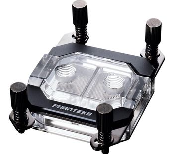 Glacier C350A CPU Water Block - Satin Black, Black