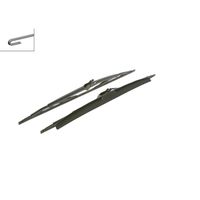 super plus specific wiper blade set sp2424b with spoiler on rh side