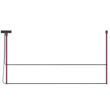 Lámpara colgante led rené horizontal duo