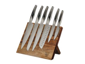 Bloque de cuchillos de cocina larus vantaa - 7 piezas